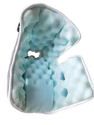 Protecteur matelassé de mousse compliqué de coussin d'oreiller de pied d'Eggcrate réglable