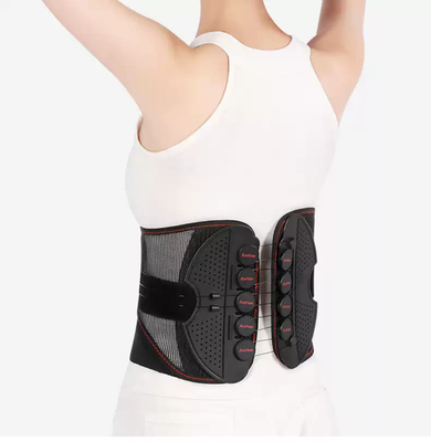 Appui réglable lombaire respirable de compression de Mesh Pulley Back Brace Lightweight