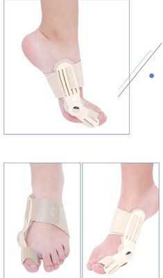 Attelle Toe Separators Straight Holder de soutien d'oignon d'attelle de Hallux Valgus